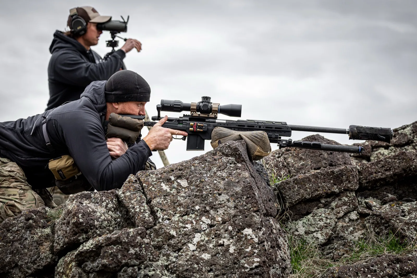 Jon Bumpus behind the rifle at the NRL Hunter Idaho Pro/Am 2026.